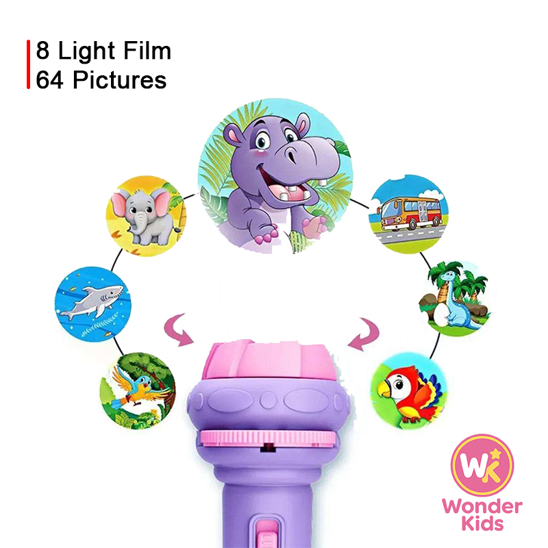 Mini Projector Torch Kids Flashlight - Image 3
